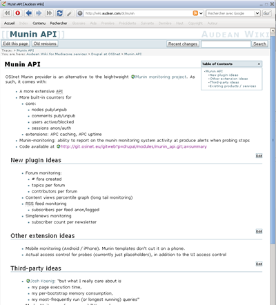Munin wiki section on the Audean wiki