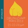 Sponsoring Drupalcamp Paris 2013